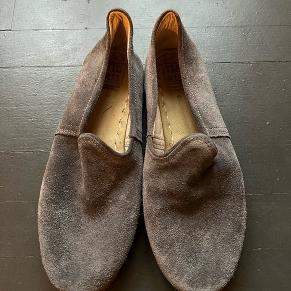 Tigris Men\'s Gray Suede Slip-On Shoes, size 42 main image 4